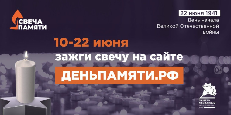 Акция «Свеча памяти».